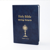 Factory High Quality Printing House Wholesale Price Customized Hardcover Hot Stamping PU Leather Silk Ribbon Bible Journal