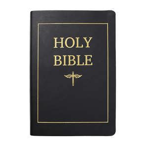 Profesional Manufacturer Hot Selling Book Printing Factory Wholesale Price Customized Mixed Color Large Size Hot Stamping PU Leather Christian Bible 