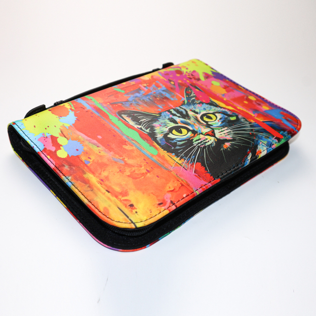 Professionalism Manufacturer Custom Logo Zipper Book Case For Journaling Bible Case