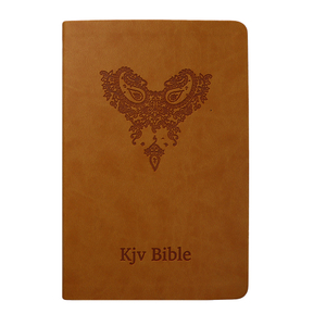 Profesional Manufacturer High Quality Durable Custom Soft PU Leather Cover Christian English Color Book Printing Bible 