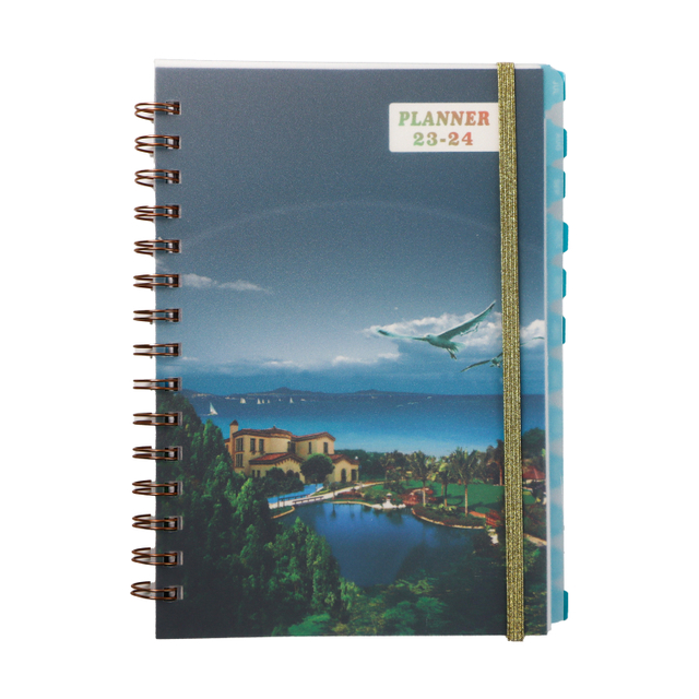 Customize Cheap Bulk A5 Wire Spiral Bound Hardcover Spiral Bound Notebook Wholesale Custom Notebook Printing