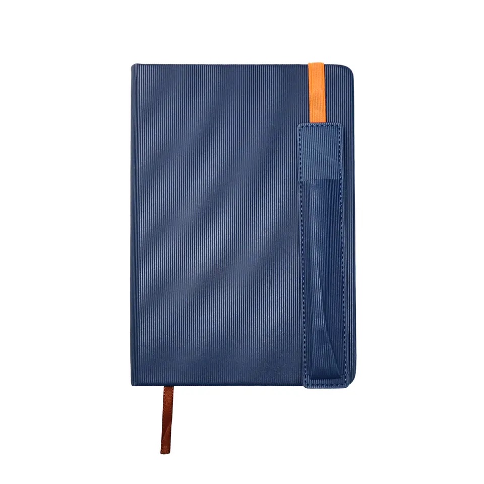 embossed pu notebook with box 