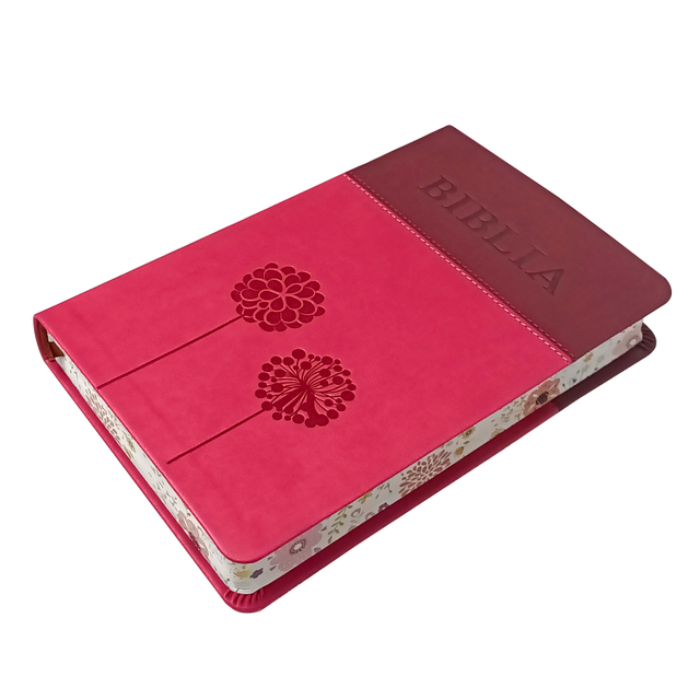 Service Custom Paper Printed Kjv Holy Bibles Verses Bible Book Printing with Hot Stamping Nkjv Spirit Filled Bible Large Print