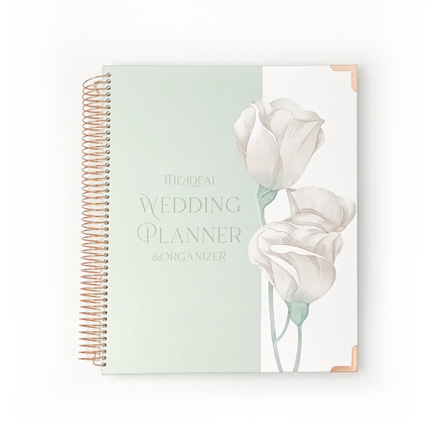 Hot Selling Agenda Hardcover Organizer Undated Bridal Planning Diary Wedding Planner Bride Gifts Custom Designed Notebooks