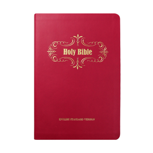 Profesional Manufacturer Designer High Quality Wholesale Big Discount Soft PU Leather Hot Stamping Custom Bibles 