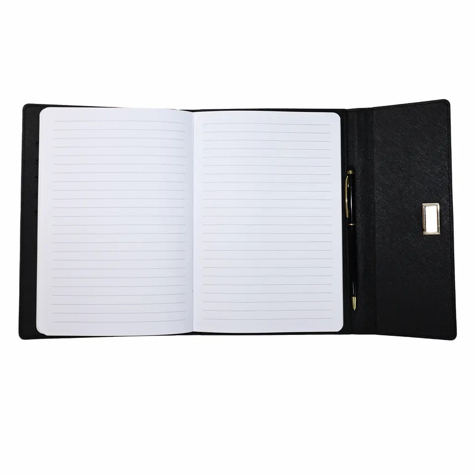 pu leathert paper notebook set