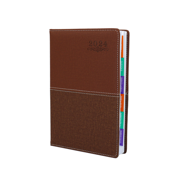 Fabric Covered Spiral Notebooks printable Pu Leather Sublimation Notebook Blankleather Cover Notebook