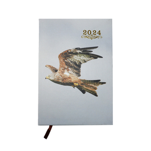 Notebooks Customizable Bird Design Hardcover Journal 2024 Gold Foil Notebook Print And Bound Service With 156 Sheets