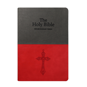  OEM Profesional Manufacturer Wholesale Customized Printing House Soft PU Leather Cover Printing Paper Hot Stamping Christian Bible