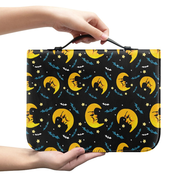 Custom Bag Book Cover Case Pencil Pockets Zipper For Women Bibles And Bible Cases