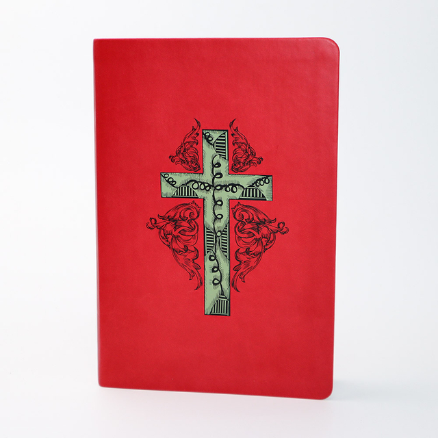 Factory Religious High Quality New Classical Soft PU Leather Cover Nabre Catholic Bible Large Print