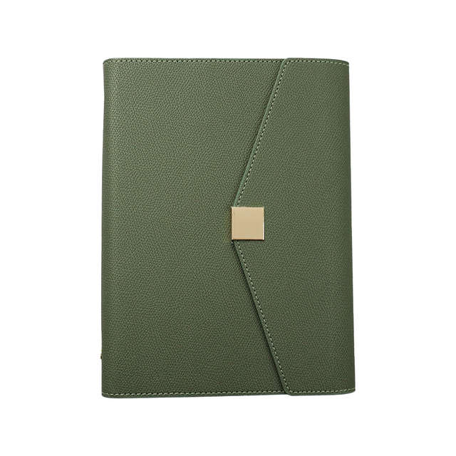 Factory Wholesale Magnetic Buckle Vintage Custom High Quality Stationery Leather Notebook Binder Personalized