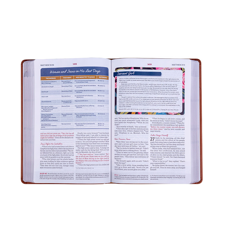 hard cover book printing bible study