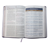 Custom Logo Different Size PU Leather Holy Bible Cover King James Version in English