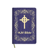 Customized Holy Bible Book with Hot Stamping Logo Christian Spanish Bible with Large Print