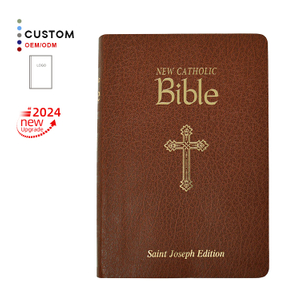 Manufacturer High Level Wholesale Professionalism Sewning Binding Catholic Scripture Study Bible Rsv Ce Large Print Edition