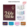 Customization Hard Cover Holy Bible Printing Books Free Christian Printables