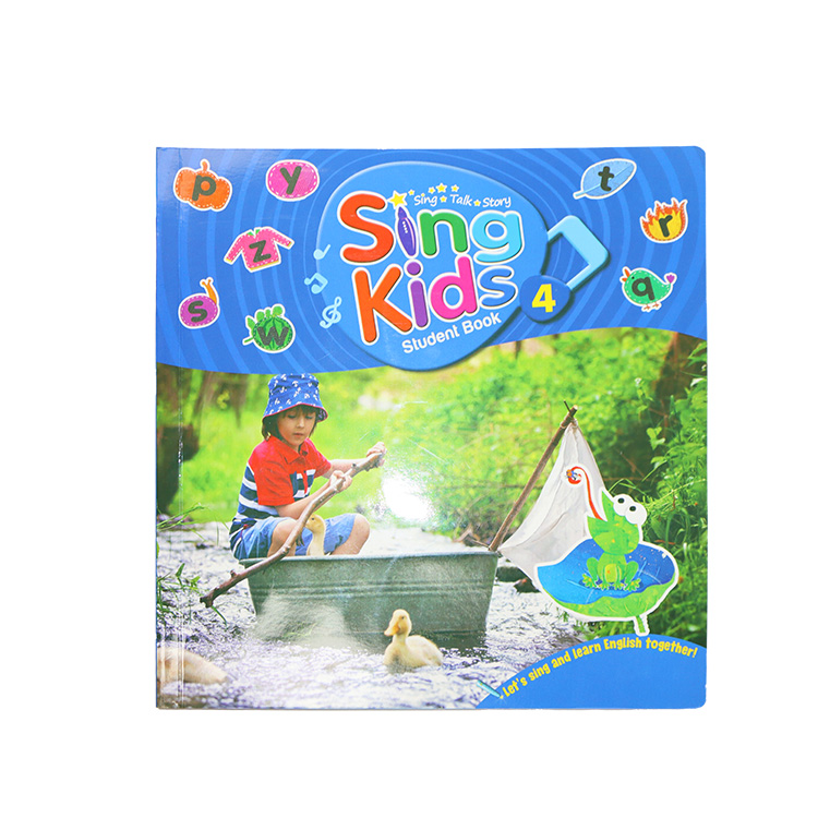 Hot Selling Customized Pattern Kids Books Book Printing Service Children Color Printing Hard Cover Kids Books Printing
