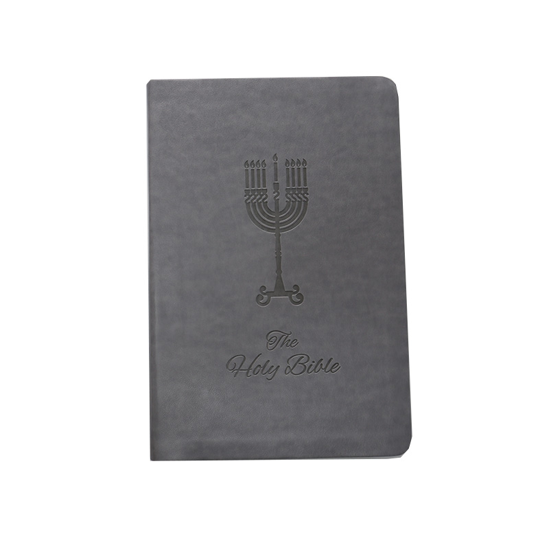 High Quality Manufacturers Factory Sales High Quality Custom Color Pu Leather Study Holy English Bible