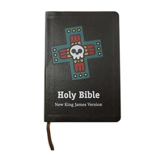Hot Stamping Customized Size Language English Spanish Bible Color Printing House Bible