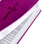 Selling Cheap Soft PU Cover Thin Printing Paper Leather Bible Printing Service