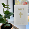 2024 New Design PU Leather Book Printing House Customized Big Letter Bible Online