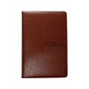 Professionally Factory High Quality Custom Fashion Blue PU Leather Plain Journal for Wedding A5 Notebooks