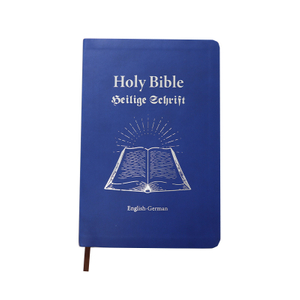 Supplier Profesional Manufacturer Designer High Quality PU Leather Cover Book Printing Service Factory Bible