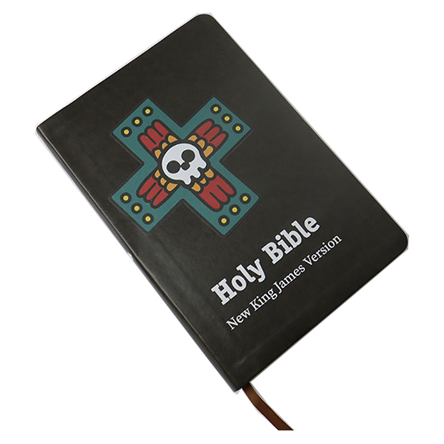 Hot Stamping Customized Size Language English Spanish Bible Color Printing House Bible