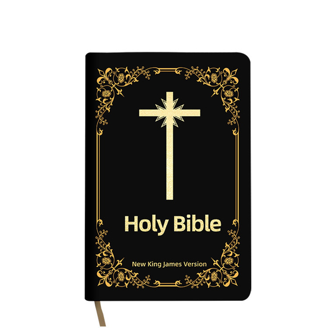  New Custom White Cover KJV Holy Bible Paper Book Printing in English Services