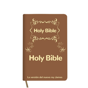 Customized Design Hardcover Hot Stamping PU Cover High Quality Holy Bible