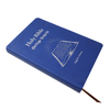 Supplier Profesional Manufacturer Designer High Quality PU Leather Cover Book Printing Service Factory Bible