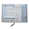 Hot Stamping Customized Size Language English Spanish Bible Color Printing House Bible