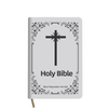  New Custom White Cover KJV Holy Bible Paper Book Printing in English Services