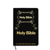 Customized Design Hardcover Hot Stamping PU Cover High Quality Holy Bible
