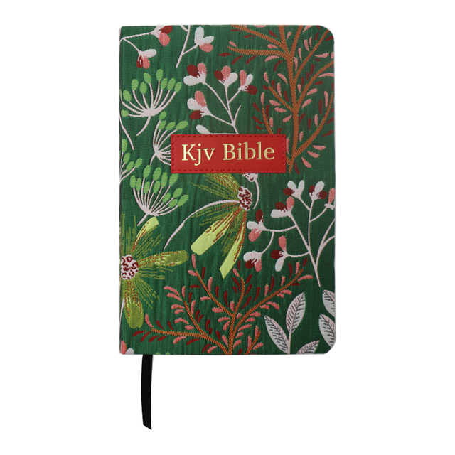 Customized Design Logo Book Printing Service Hard Cover 1960 Version Study Bible