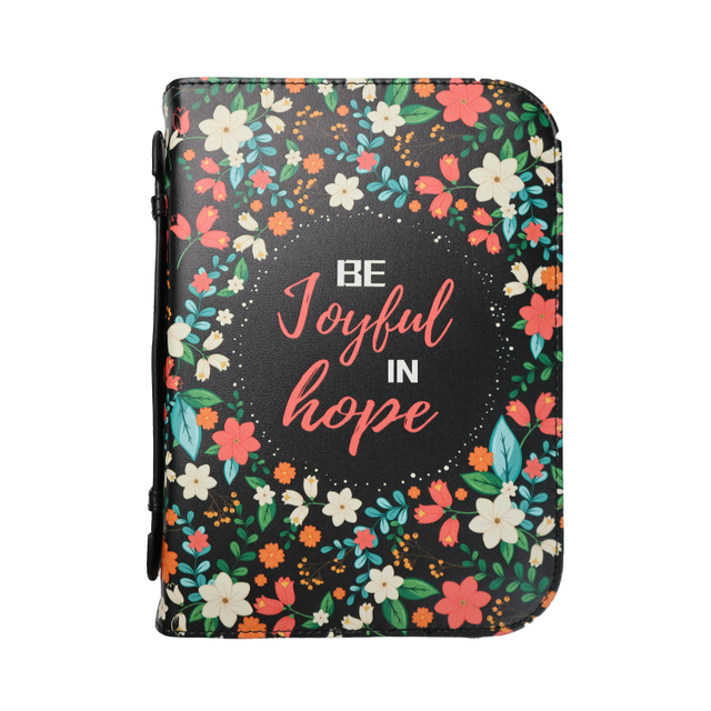 Custom Ladies Floral Pattern Tote Good Book Holder Organizer Case Carrier Bag Premium Soft Leather Bible Cover with Zipper