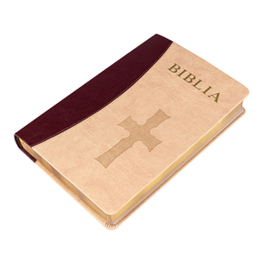 New Design High Quality Leather Holy Bible Book Printing Bible in English Book