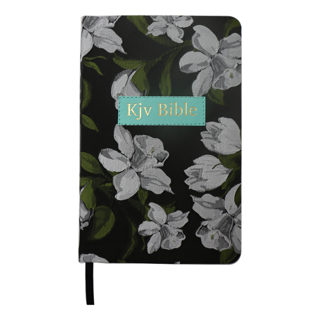 Factory Book Print Service Customized Styles UV Logo Education Spanish Bibles Large Print Bible Book