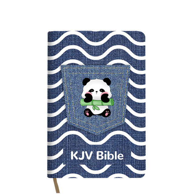 Wholesale New Customized PU Leather Printing King James Version Oldest Printed Bible