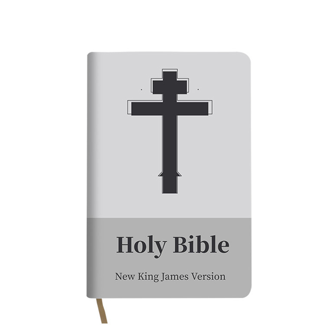 Recyclable Premium Hardcover Binding Debossing Christian Holy Bible Giant Print Niv