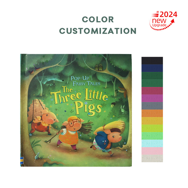 Customized Wholesale Cute Children's Picture English Education Books Princess Bedtime Stories