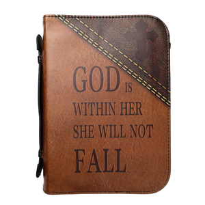 Wholesalers New Design Custom Material Different Size Book printing Service Bag PU Leather Bible Covers