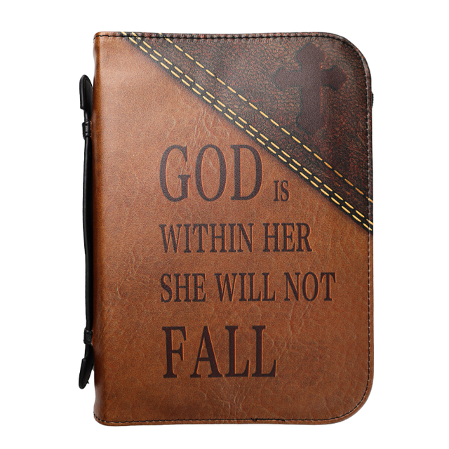 Wholesalers New Design Custom Material Different Size Book printing Service Bag PU Leather Bible Covers