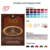 High Level Factory Welcome Customized Soft PU Leather Cover Biblia Hebraica Stuttgartensia Large Print