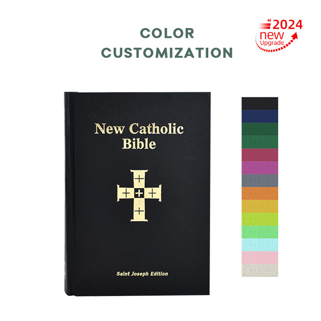 Customization Mixed Color Hot Sliver English Bible Book Printable Kjv Bible