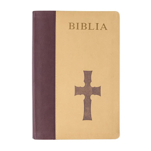 New Design Book Premium Leather Holy Bible Brown Leather Bible Christian Bible Printing