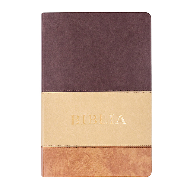 Custom 4C Printing Holy Bible Leather Bible Printing with Contemporary English Version Bible