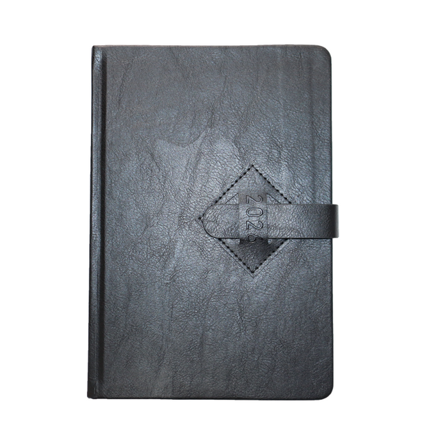 Professionally Factory High Quality Custom Fashion Blue PU Leather Plain Journal for Wedding A5 Notebooks