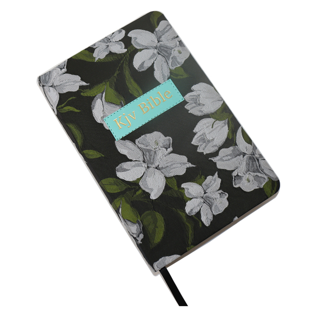 Factory Book Print Service Customized Styles UV Logo Education Spanish Bibles Large Print Bible Book